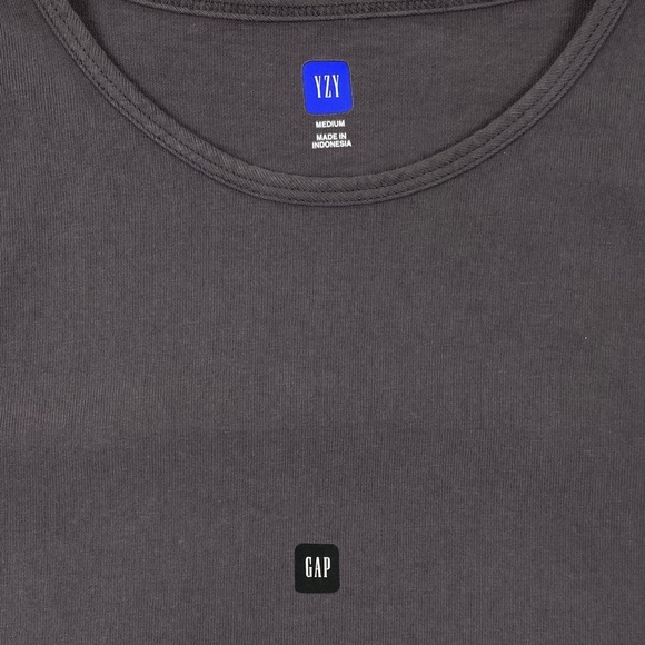 Yeezy x Gap Engineered by Balenciaga Loose Tank Top - Dark Grey | Size XL | NEW! - Picture 5 of 8